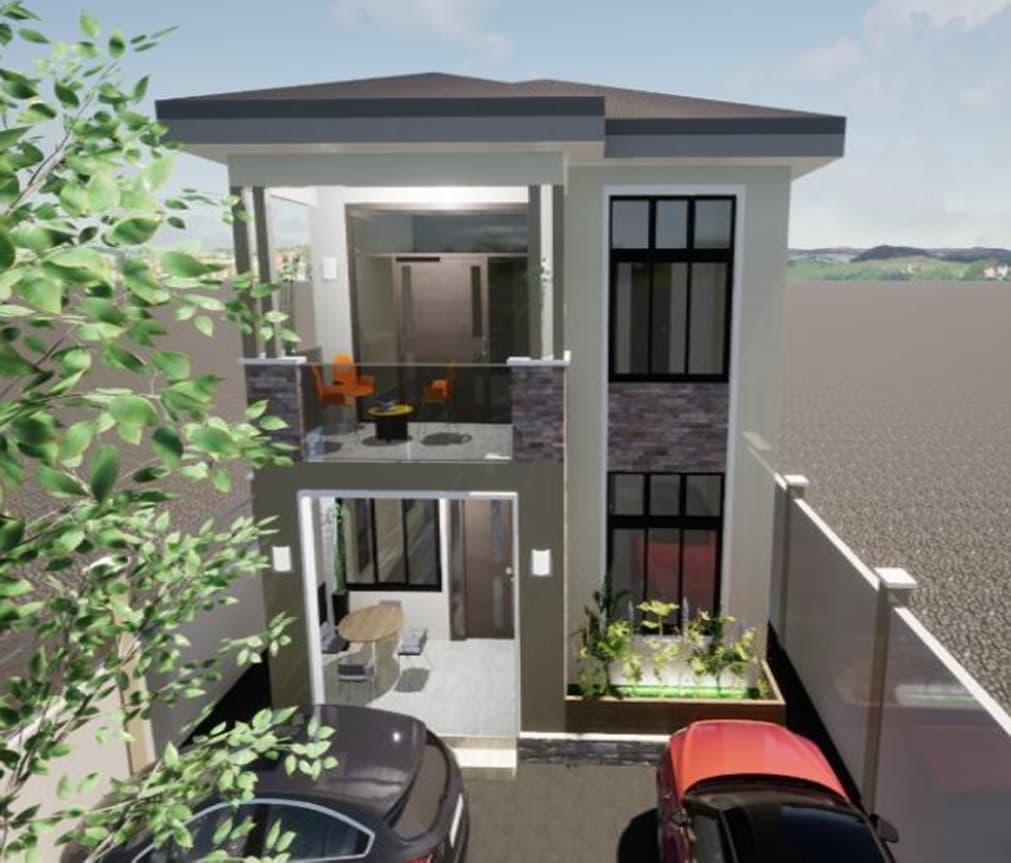 Maison unifamiliale R+1 — Goma